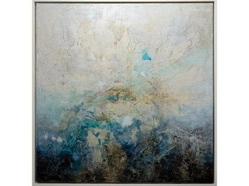 AQUARIUS - Canvas Painting by NOVOCUADRO ART COMPANY - view 2